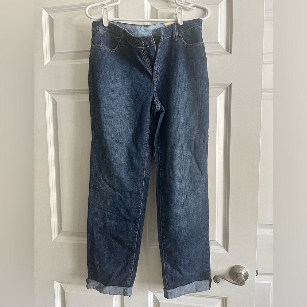 Talbots Dark Blue Boyfriend Jeans